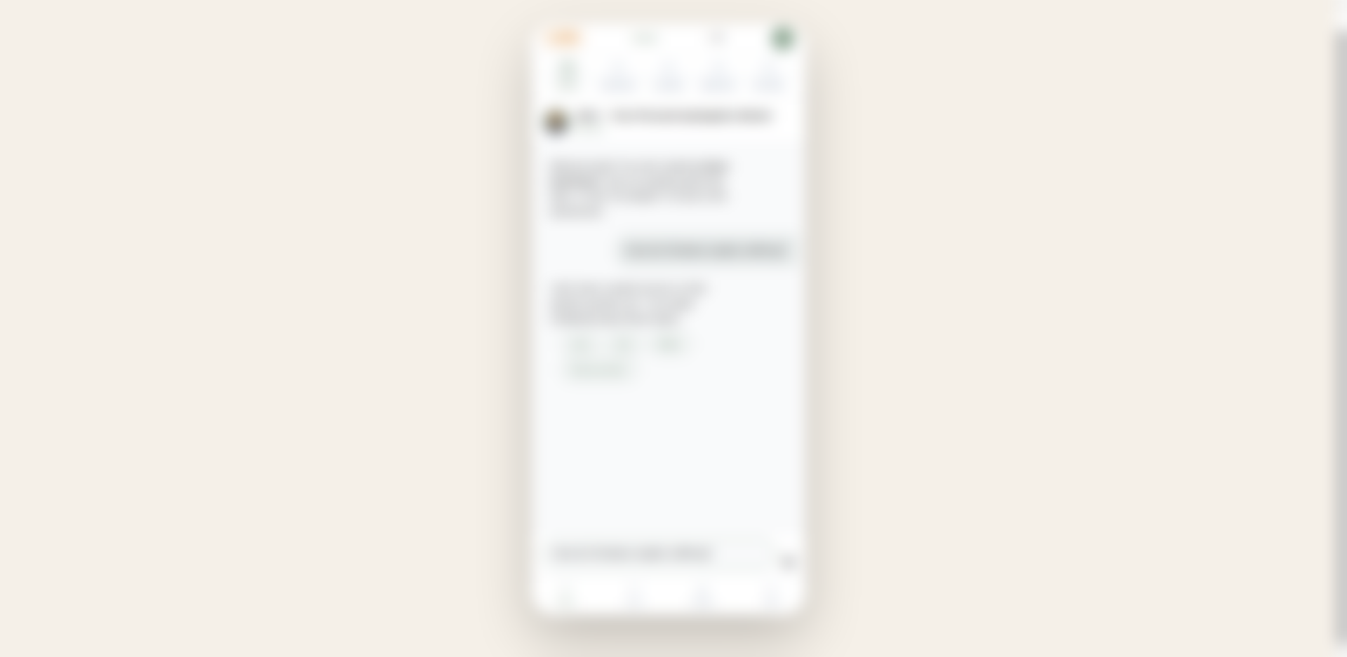 Test 4: Cross-topic question (blurred)
